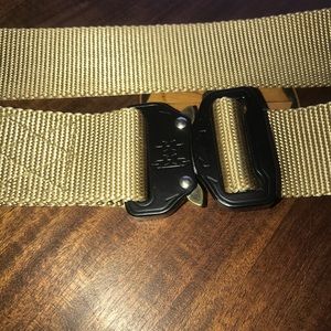 Military nylon tactical belt adjustable